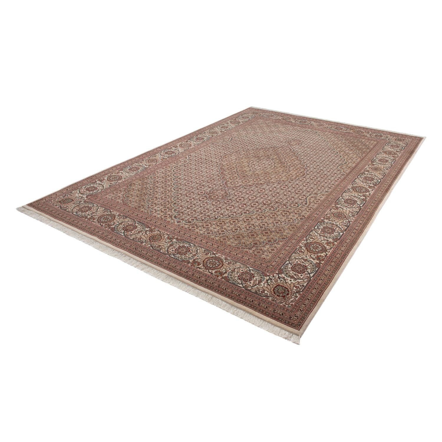 Persisk tæppe - Tabriz - 294 x 201 cm - beige