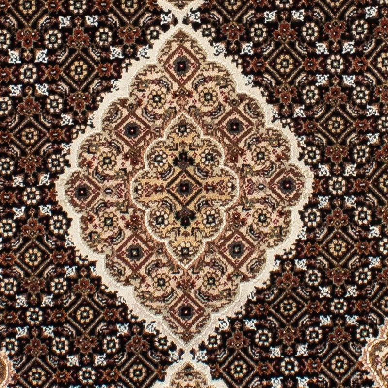 Løber Persisk tæppe - Tabriz - 201 x 84 cm - mørkeblå