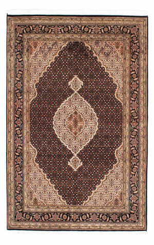 Persisk tæppe - Tabriz - 239 x 166 cm - mørkeblå