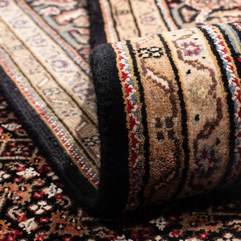Persisk tæppe - Tabriz - 239 x 166 cm - mørkeblå