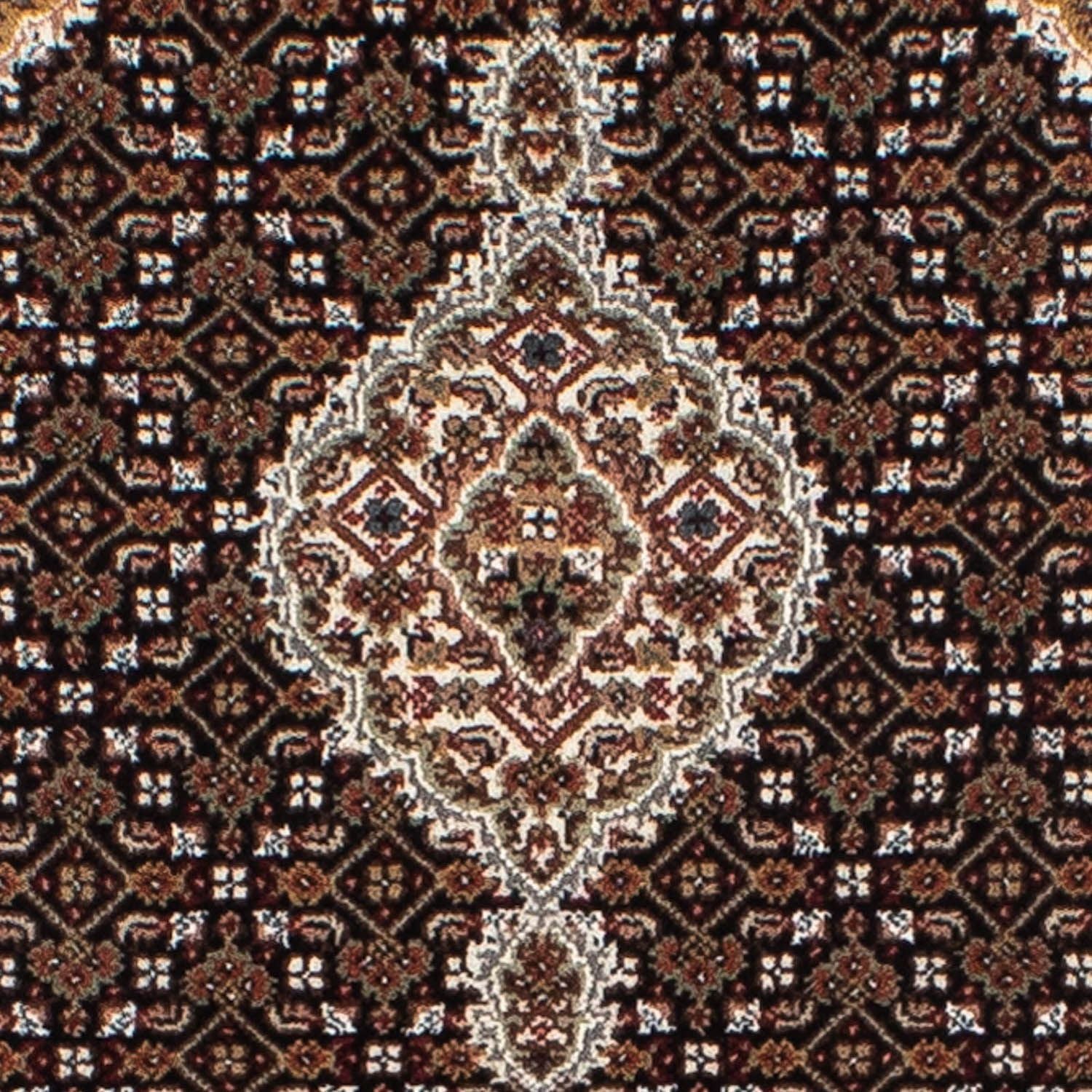 Løber Persisk tæppe - Tabriz - 196 x 73 cm - mørkeblå
