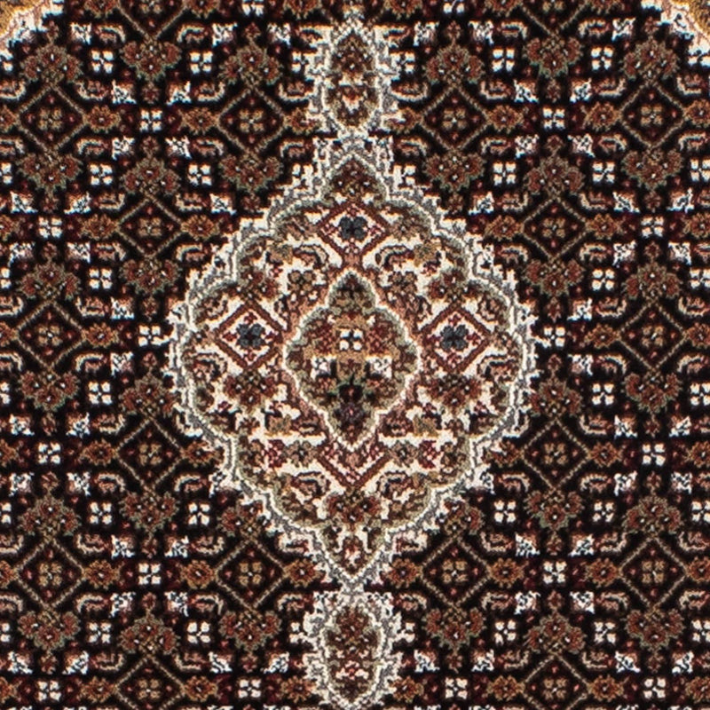Løber Persisk tæppe - Tabriz - 196 x 73 cm - mørkeblå