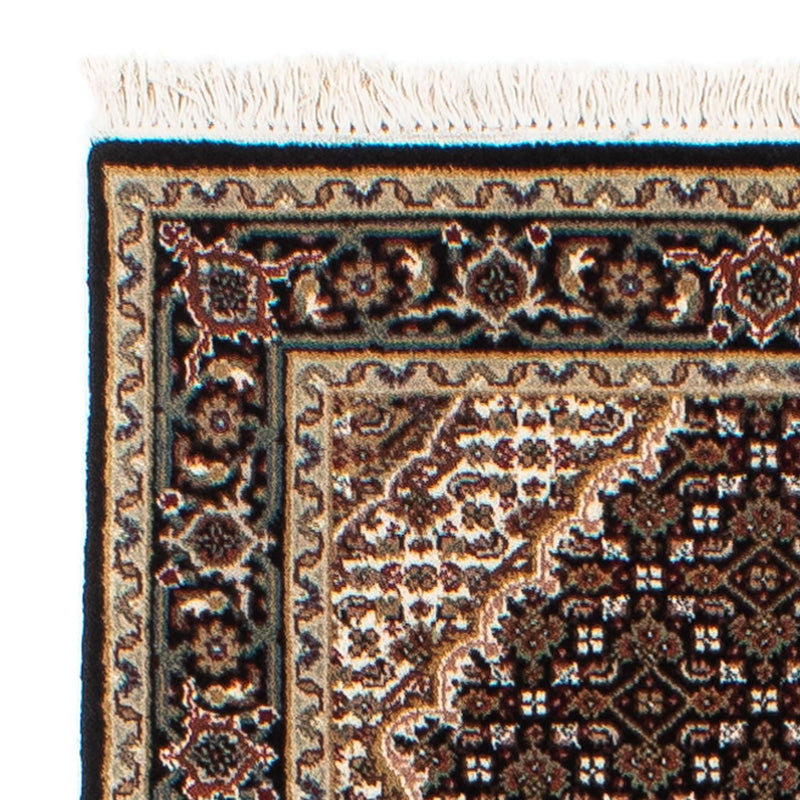 Løber Persisk tæppe - Tabriz - 196 x 73 cm - mørkeblå