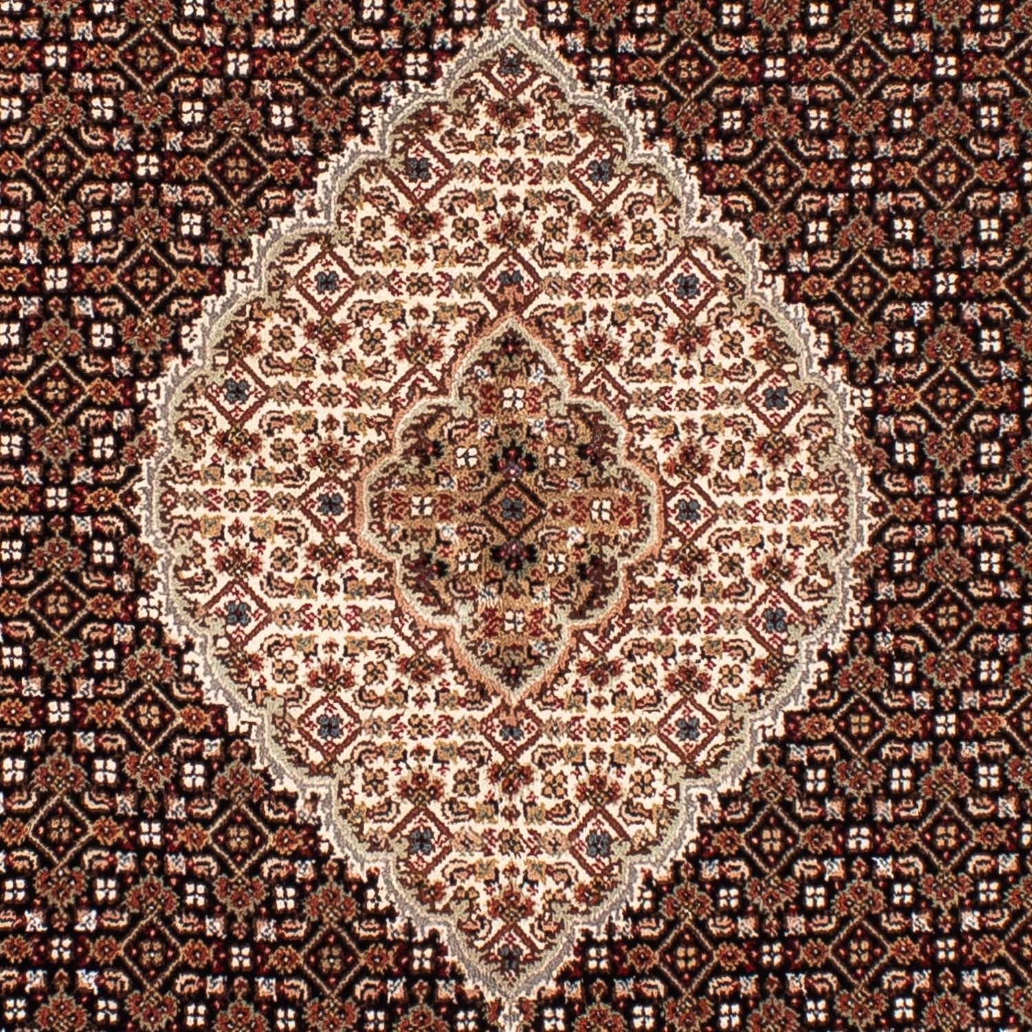 Persisk tæppe - Tabriz - 242 x 172 cm - mørkeblå