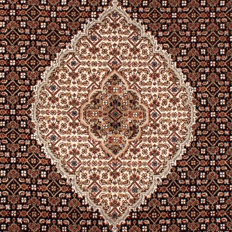 Persisk tæppe - Tabriz - 242 x 172 cm - mørkeblå
