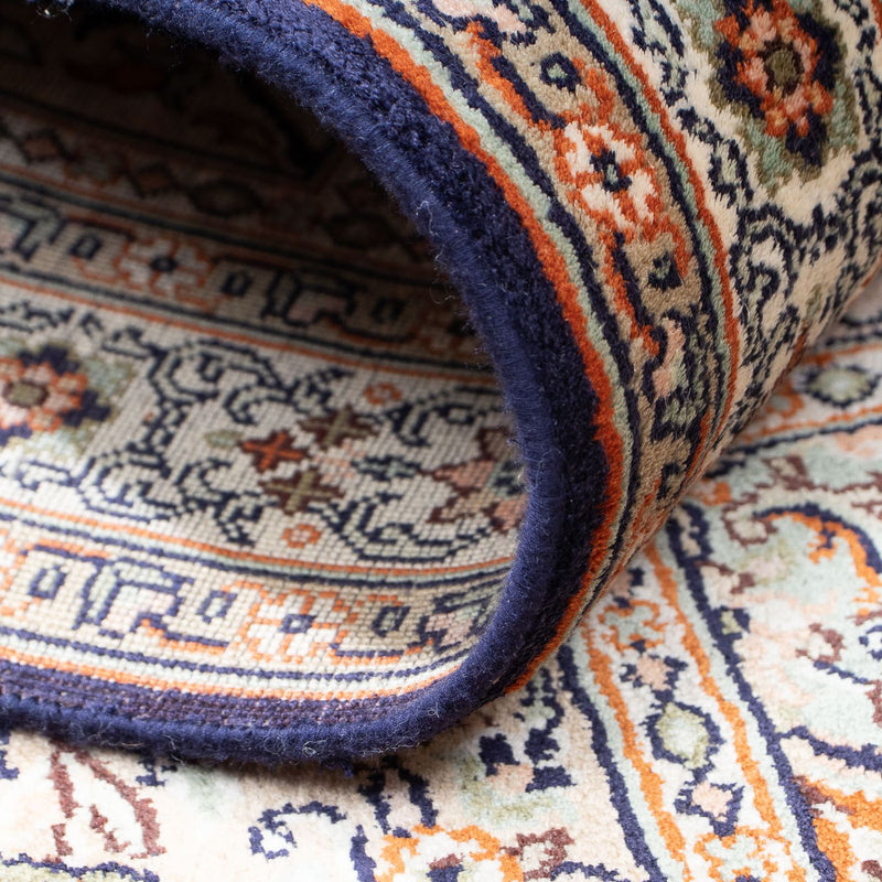 Silketæppe - Kashmir Silk - 152 x 94 cm - flerfarvet