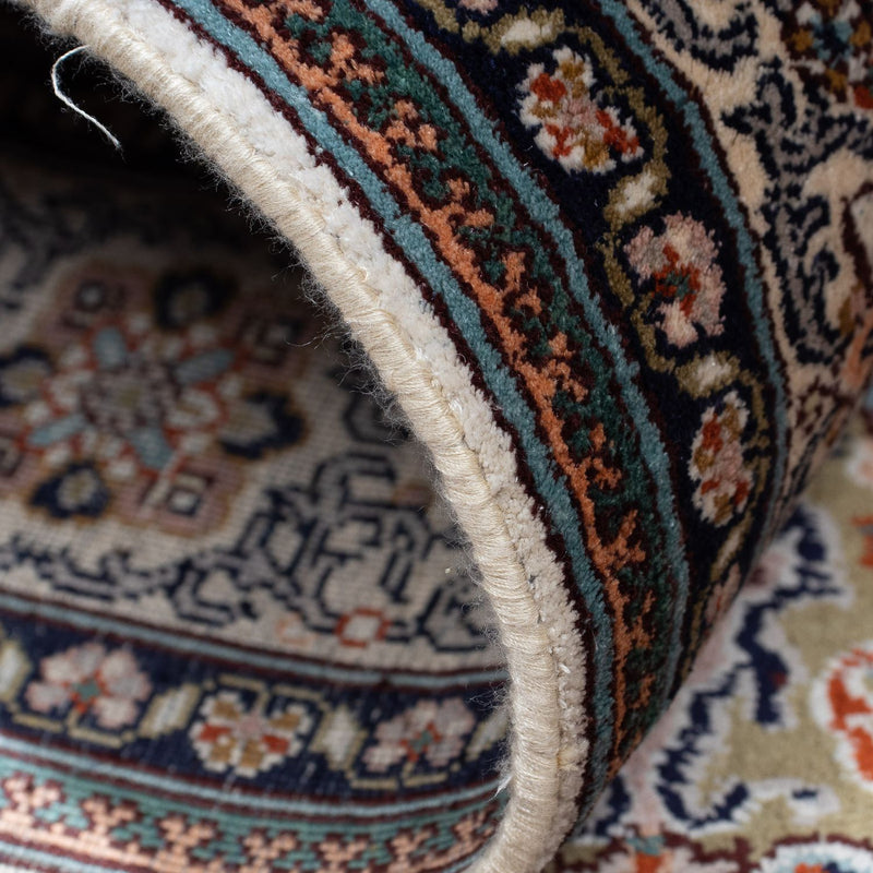 Silketæppe - Kashmir Silk - 152 x 96 cm - flerfarvet