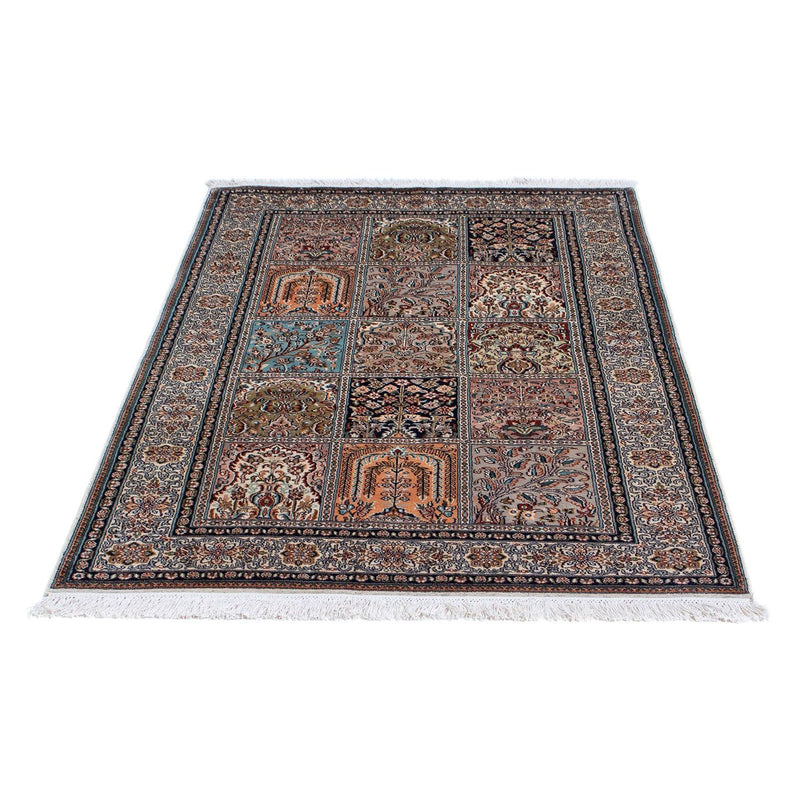 Silketæppe - Kashmir Silk - 152 x 96 cm - flerfarvet