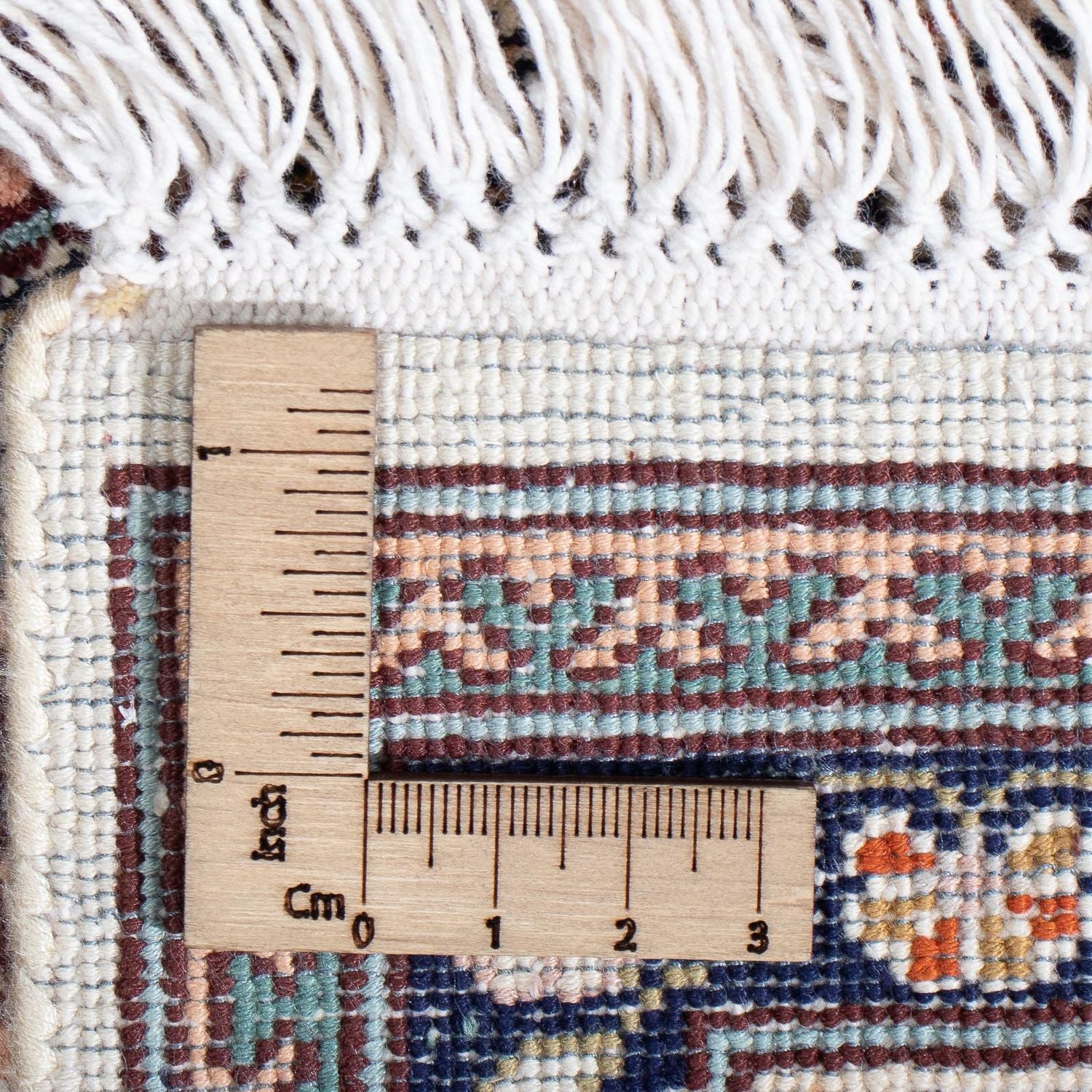 Silketæppe - Kashmir Silk - 152 x 96 cm - flerfarvet