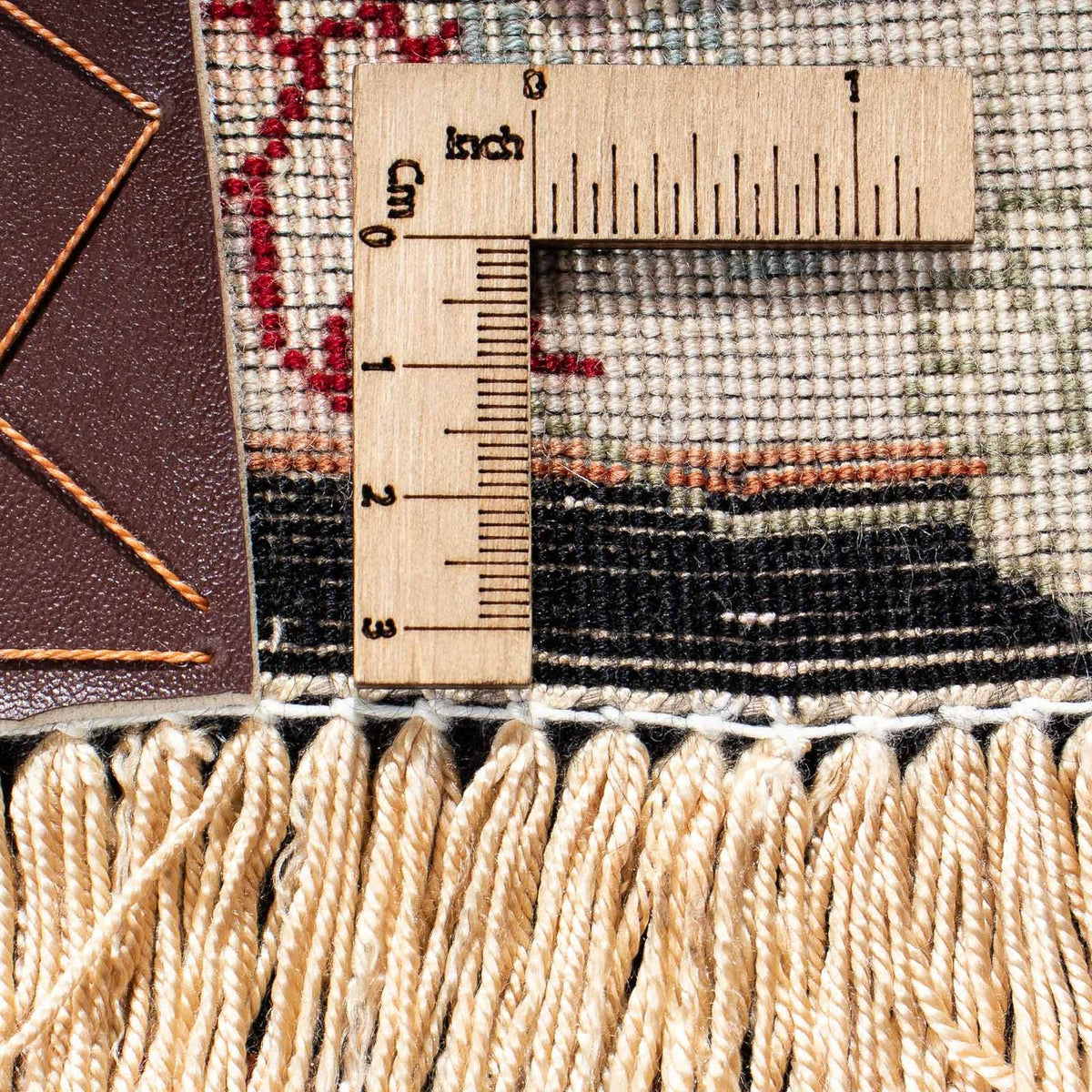 Persisk tæppe - Tabriz - 213 x 152 cm - mørkeblå