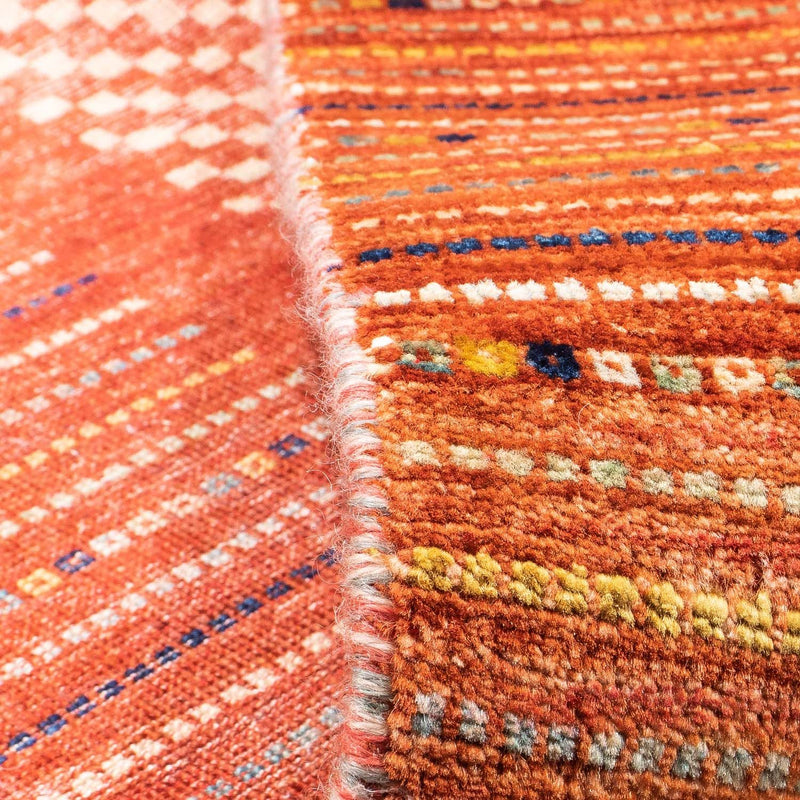 Gabbeh Tæppe - Loribaft Persisk - 228 x 170 cm - rust
