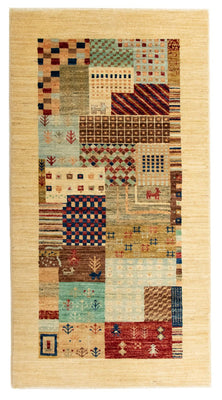 Designer tæppe - 137 x 70 cm - beige