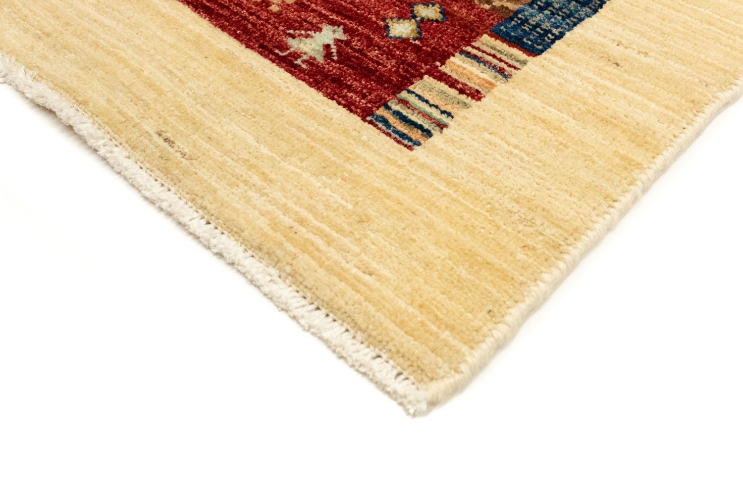 Designer tæppe - 137 x 70 cm - beige