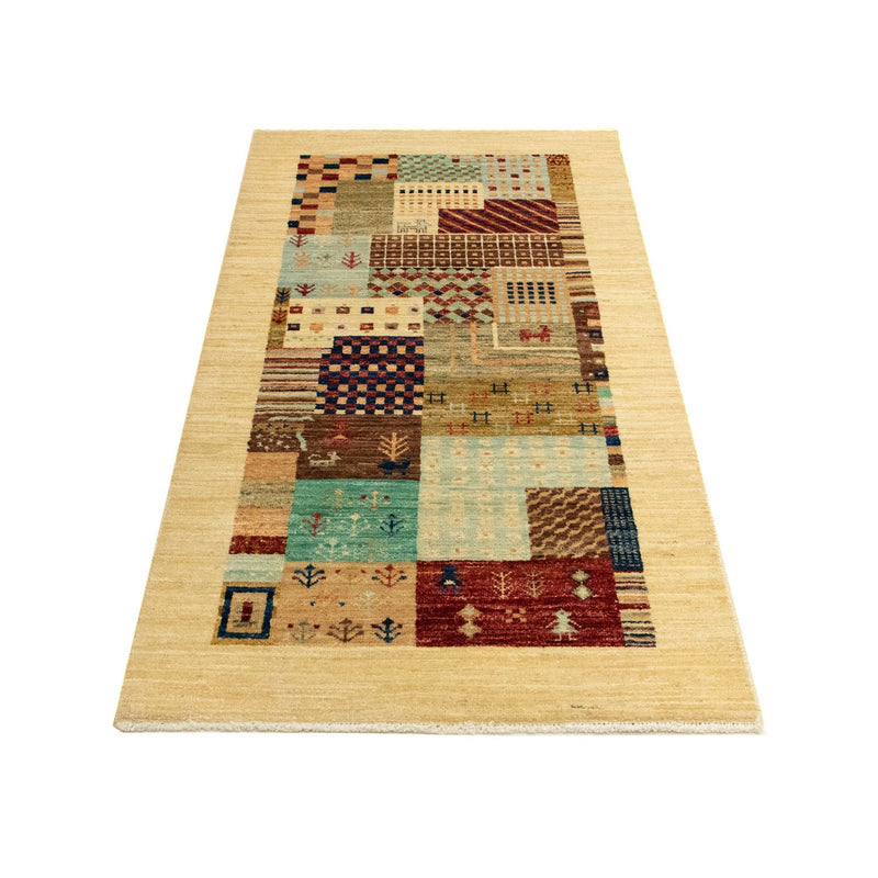 Designer tæppe - 137 x 70 cm - beige