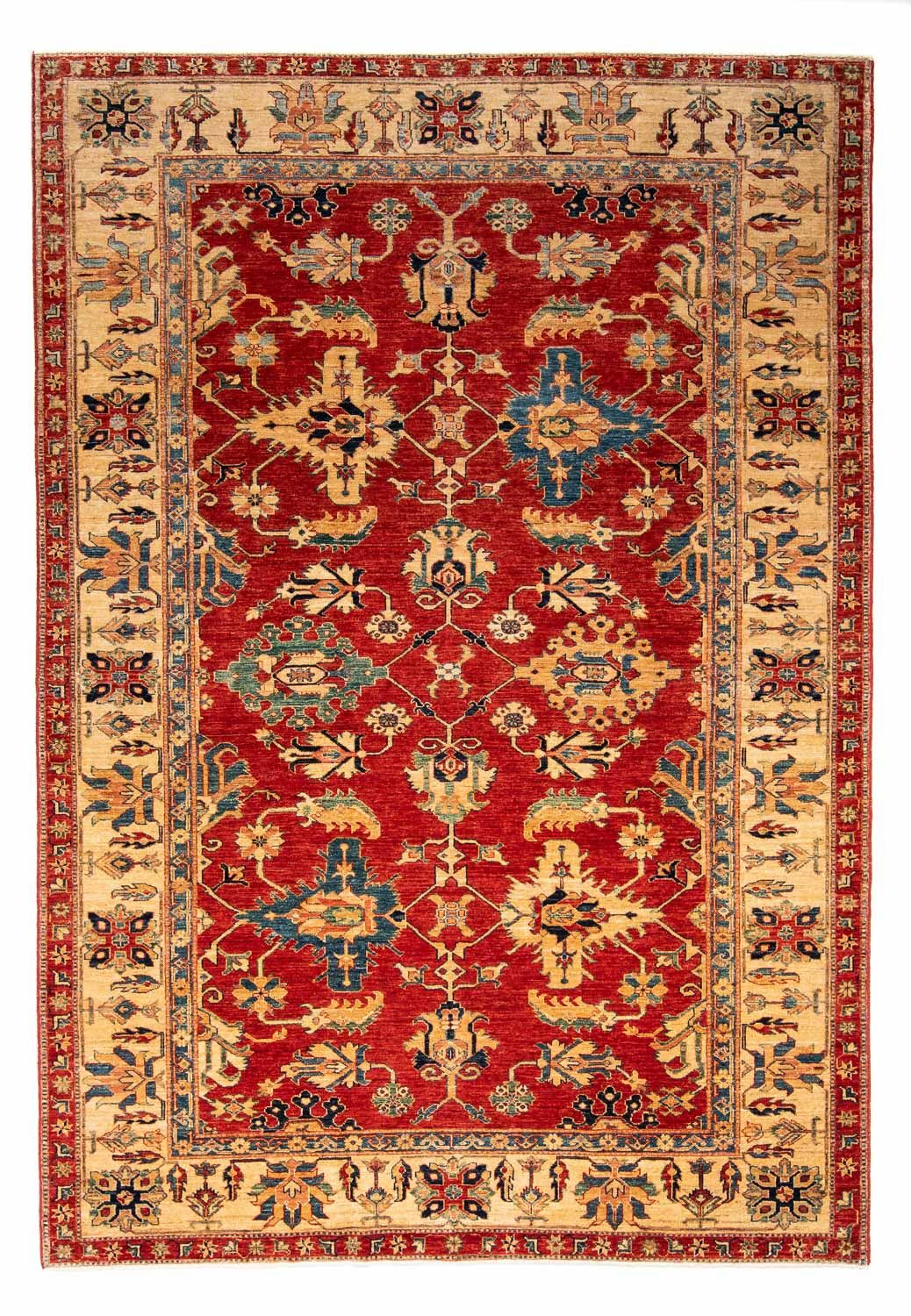 Ziegler Carpet - Kazak - 290 x 205 cm - mørkerød