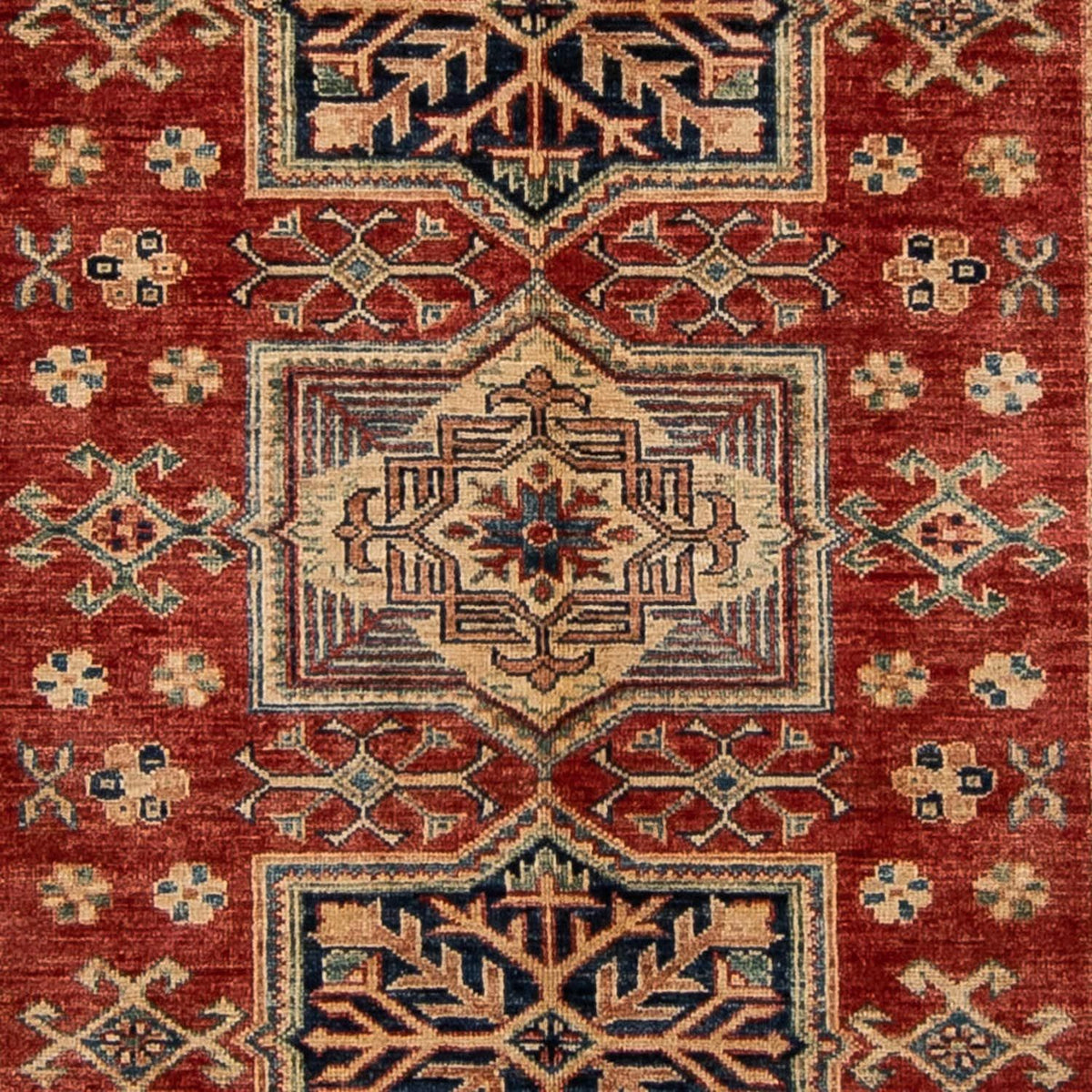 Ziegler Carpet - Kazak - 312 x 158 cm - mørkerød