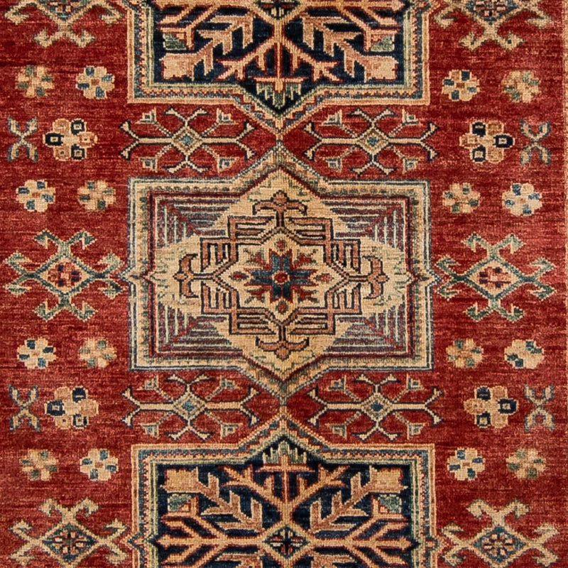 Ziegler Carpet - Kazak - 312 x 158 cm - mørkerød
