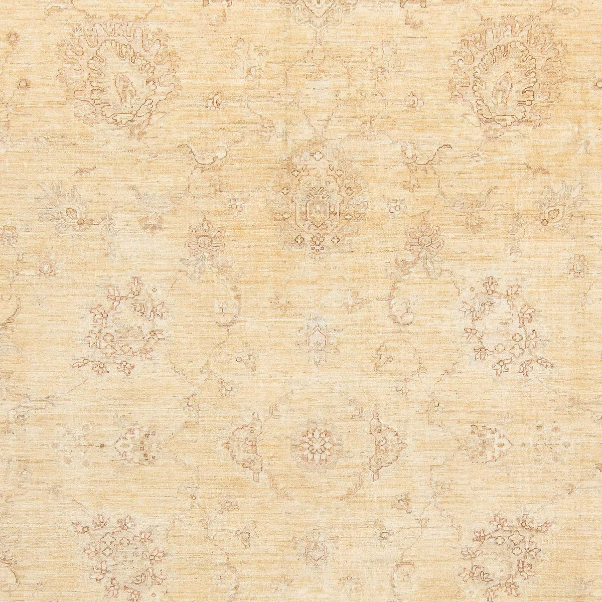 Persisk tæppe - Nomadisk firkantet  - 208 x 200 cm - beige