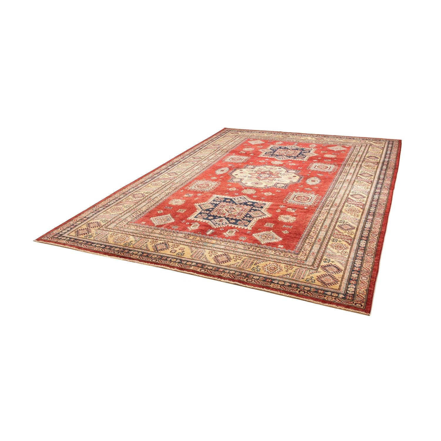 Ziegler Carpet - Kazak - 303 x 218 cm - mørkerød