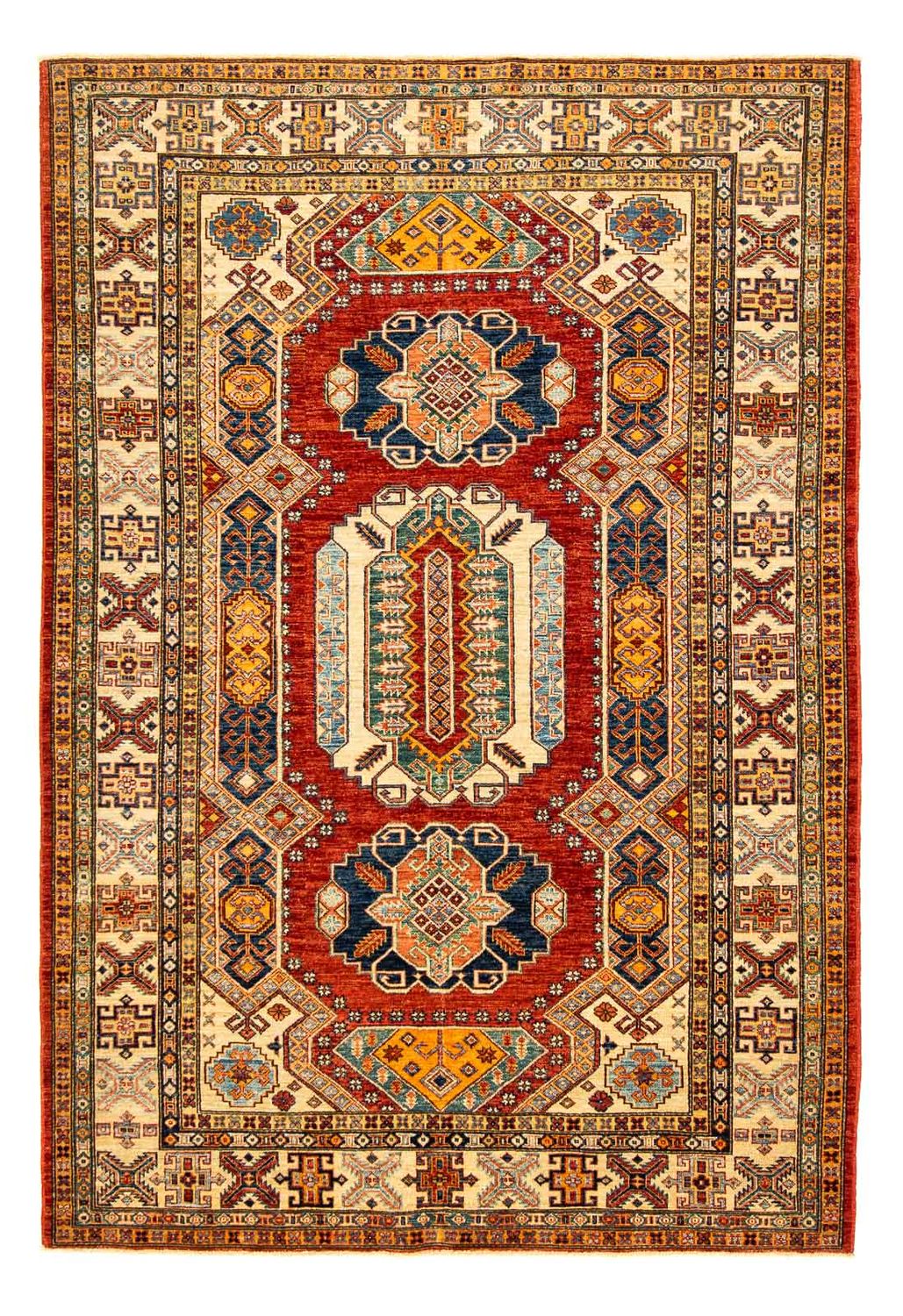 Ziegler Carpet - Kazak - 261 x 184 cm - mørkerød