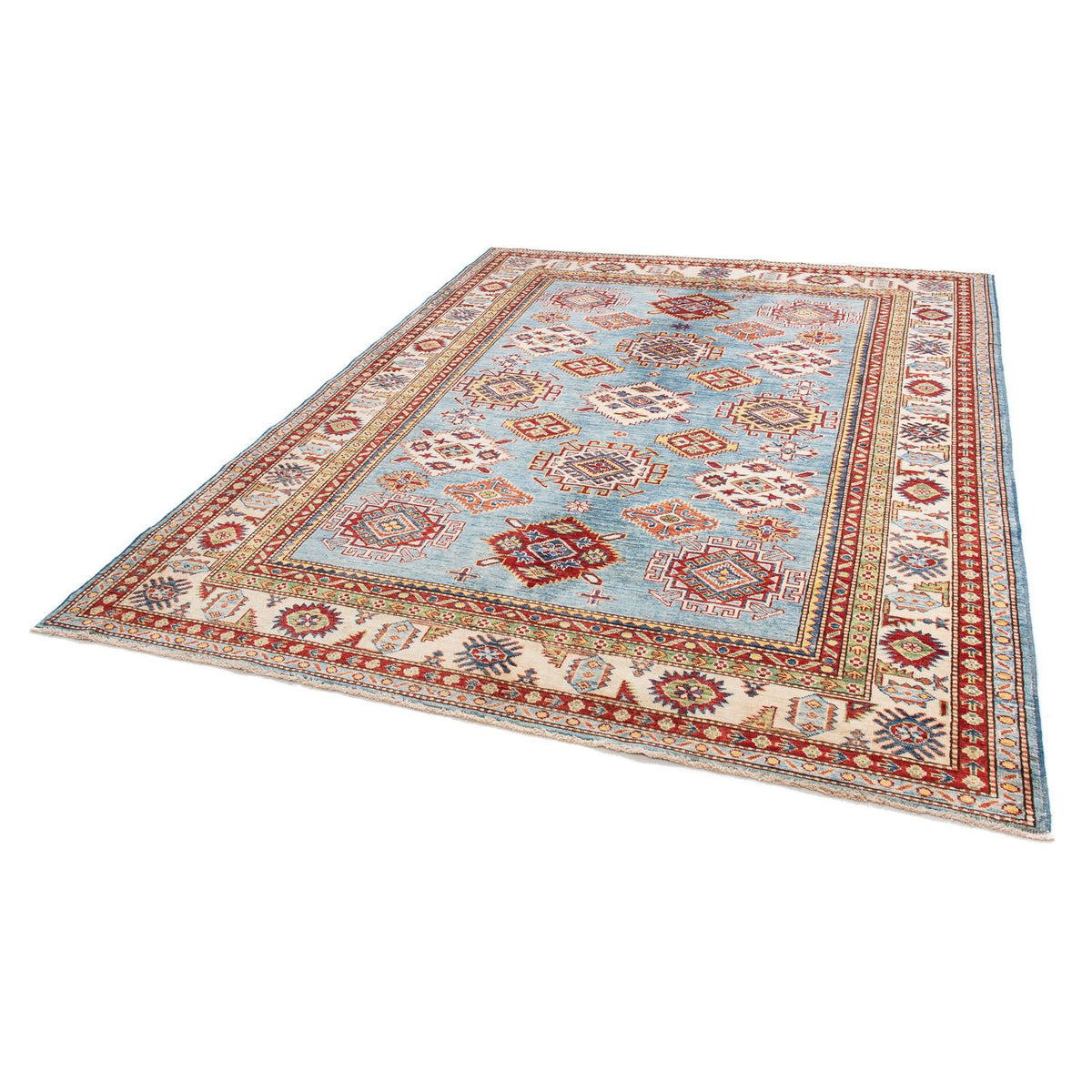 Ziegler Carpet - Kazak - 233 x 184 cm - lyseblå