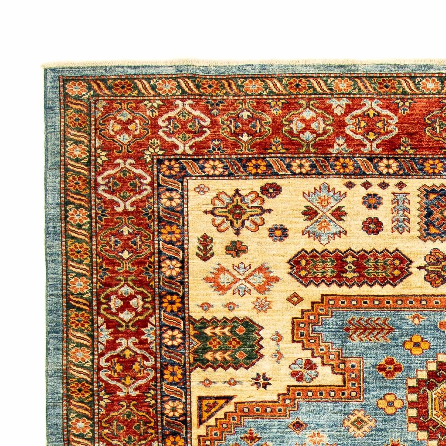 Ziegler Carpet - Kazak - 271 x 184 cm - lyseblå