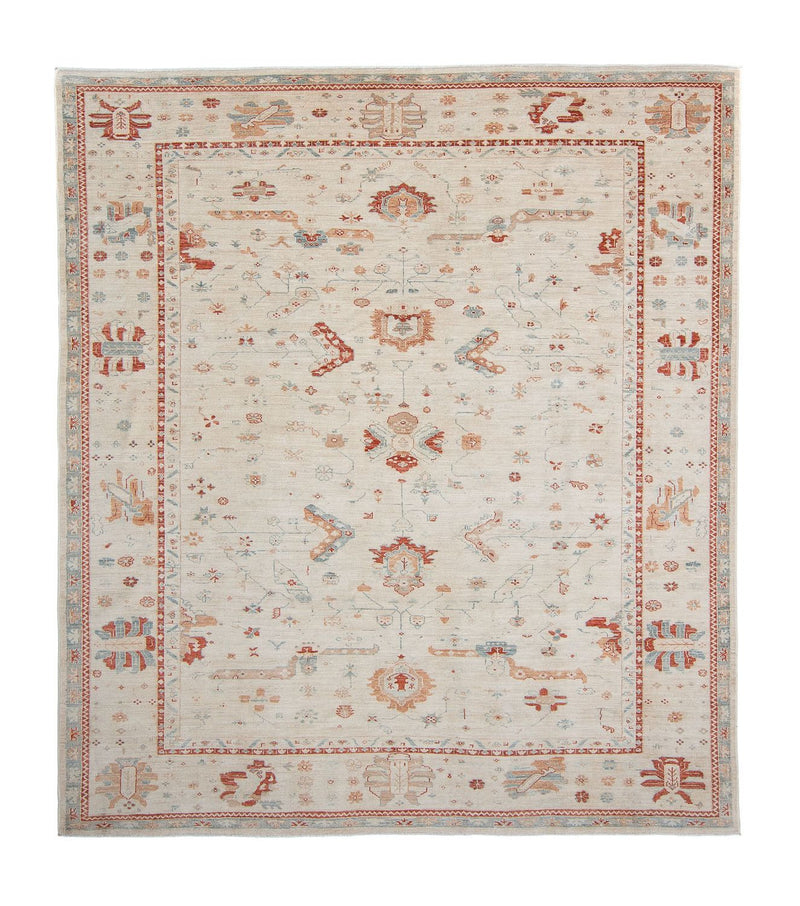 Persisk tæppe - Nomadisk - 280 x 240 cm - beige