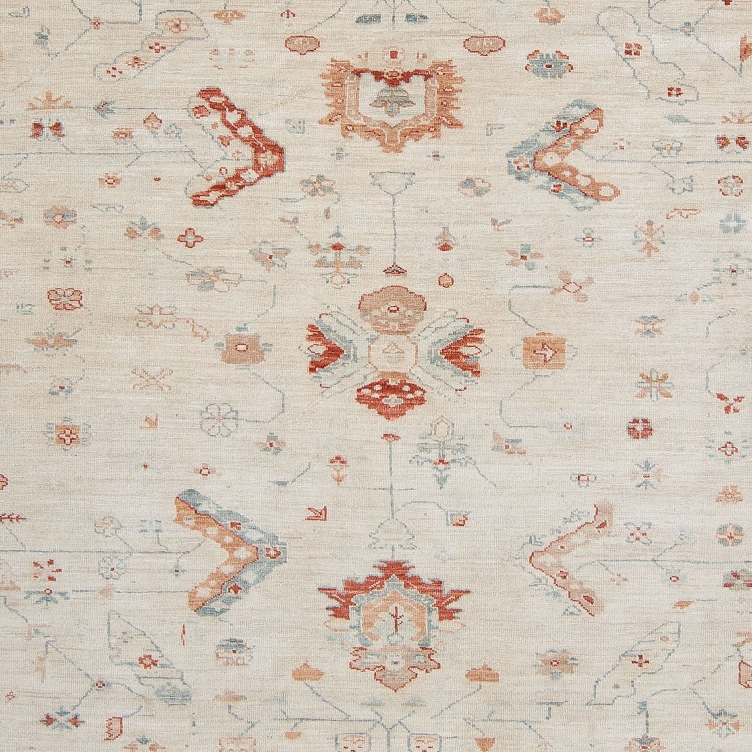 Persisk tæppe - Nomadisk - 280 x 240 cm - beige