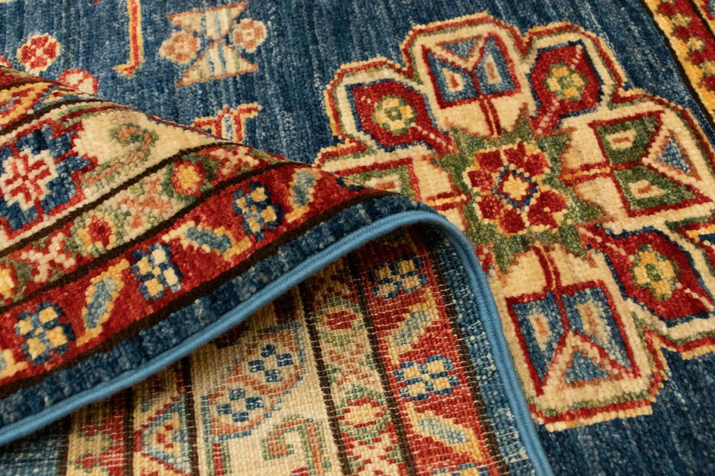 Kazak Tæppe 126x85cm - Orientalsk tæppe