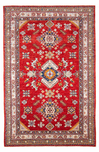 Ziegler Carpet - Kazak - 244 x 160 cm - mørkerød