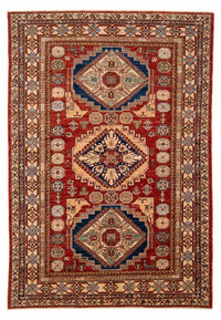 Ziegler Carpet - Kazak - 242 x 167 cm - mørkerød
