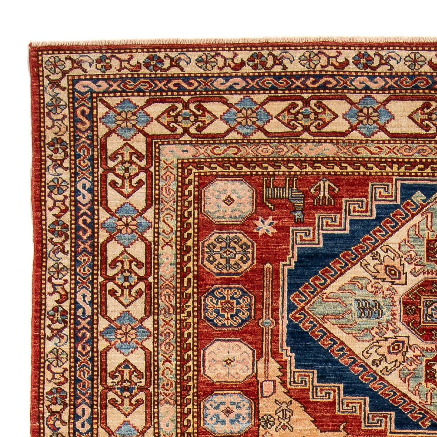 Kazak Tæppe 242x167cm - Orientalsk tæppe