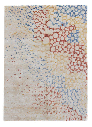 Designer tæppe - 236 x 165 cm - flerfarvet