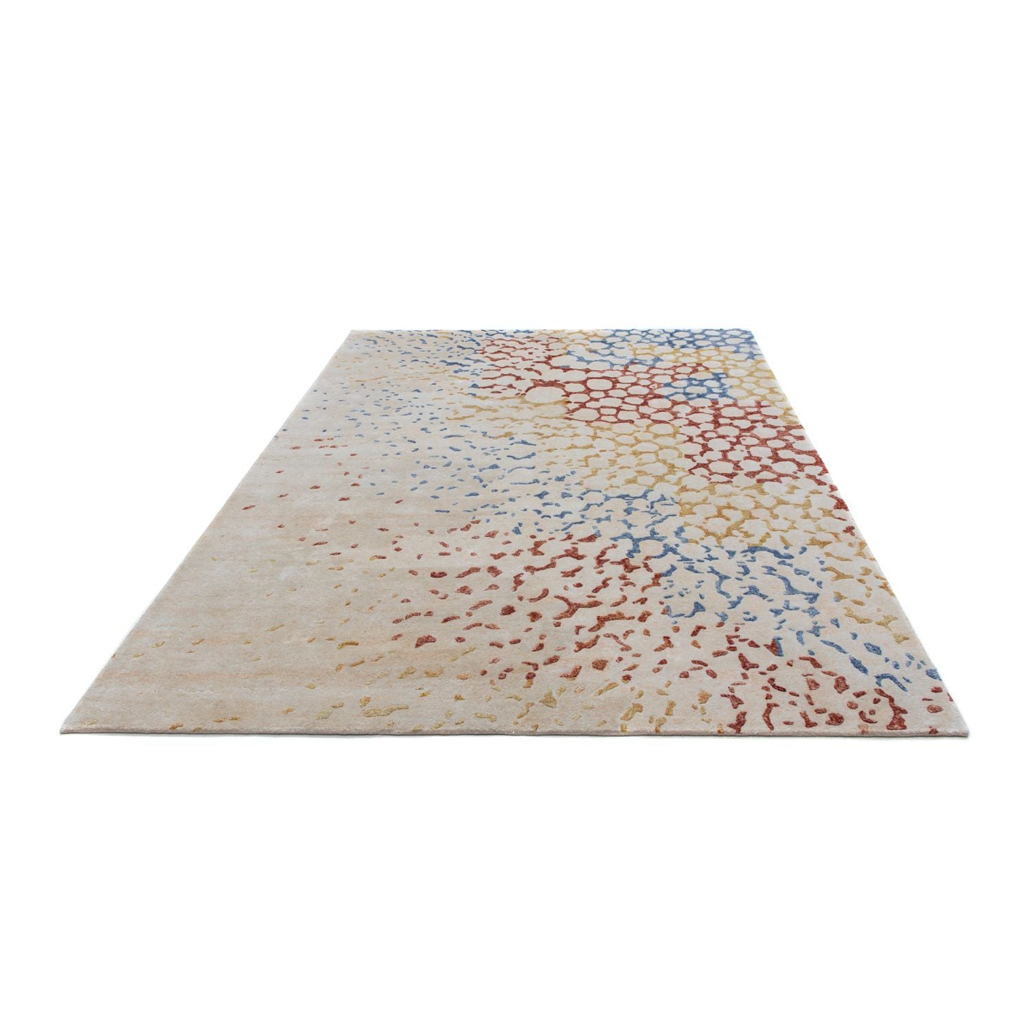 Designer tæppe - 236 x 165 cm - flerfarvet