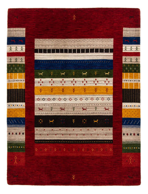 Gabbeh Tæppe - Loribaft Persisk - 200 x 144 cm - flerfarvet