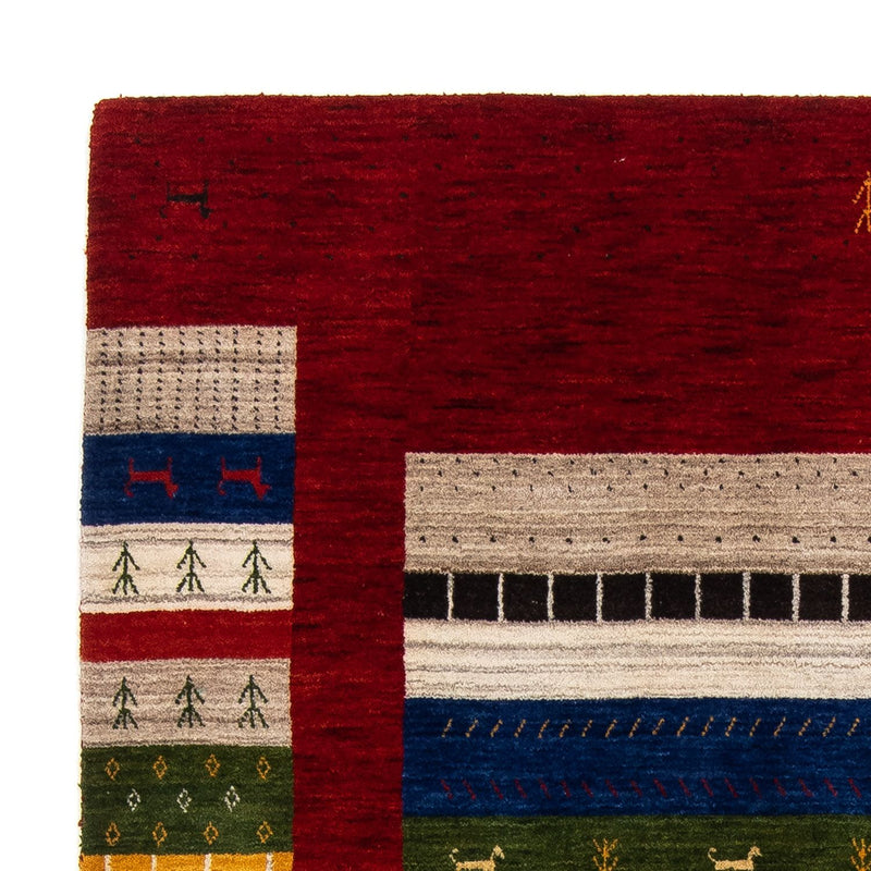 Gabbeh Tæppe - Loribaft Persisk - 200 x 144 cm - flerfarvet