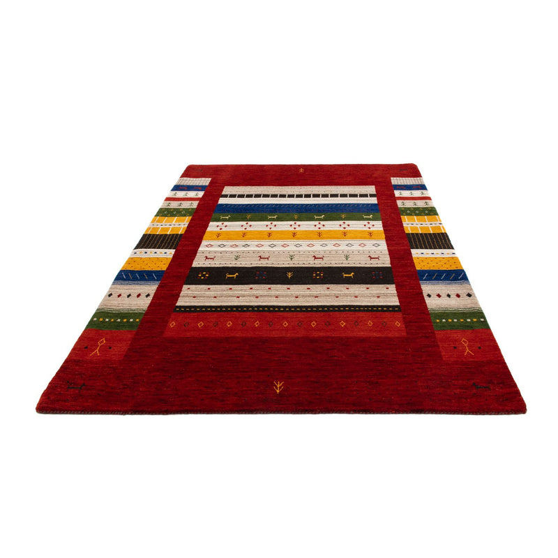 Gabbeh Tæppe - Loribaft Persisk - 200 x 144 cm - flerfarvet