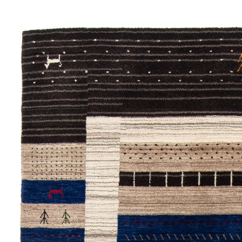 Gabbeh Tæppe - Loribaft Persisk - 200 x 140 cm - flerfarvet