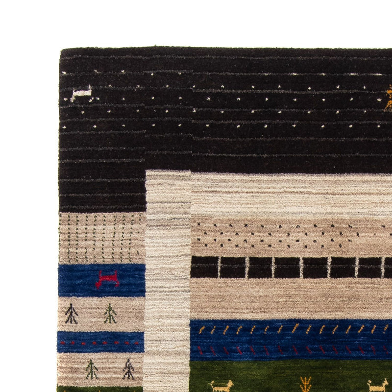 Gabbeh Tæppe - Loribaft Persisk - 202 x 143 cm - flerfarvet