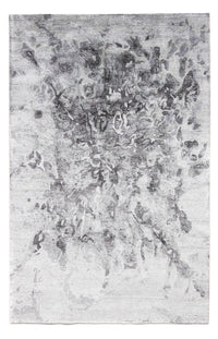 Designer tæppe - 300 x 200 cm - sølv