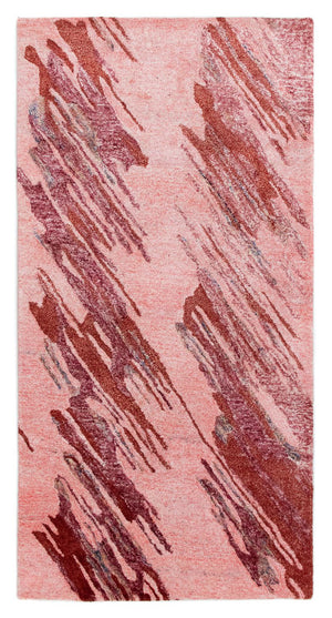 Designer tæppe - 140 x 70 cm - rød