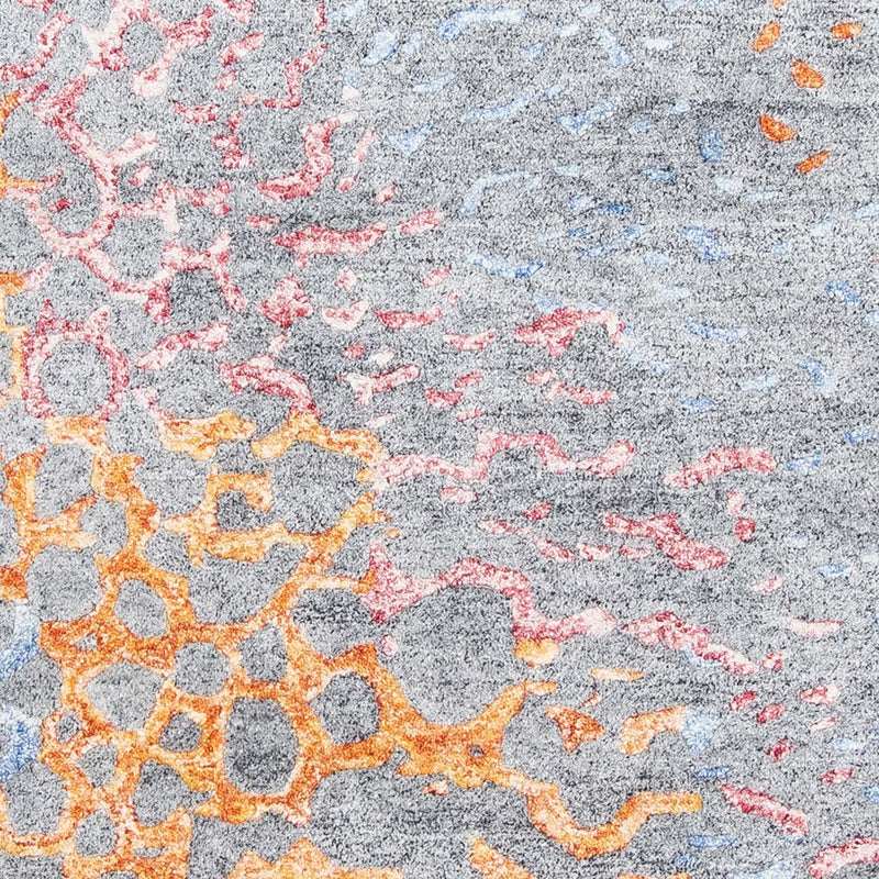 Designer tæppe - 200 x 140 cm - lyseblå