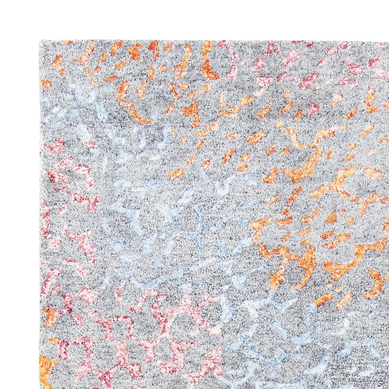 Designer tæppe - 200 x 140 cm - lyseblå