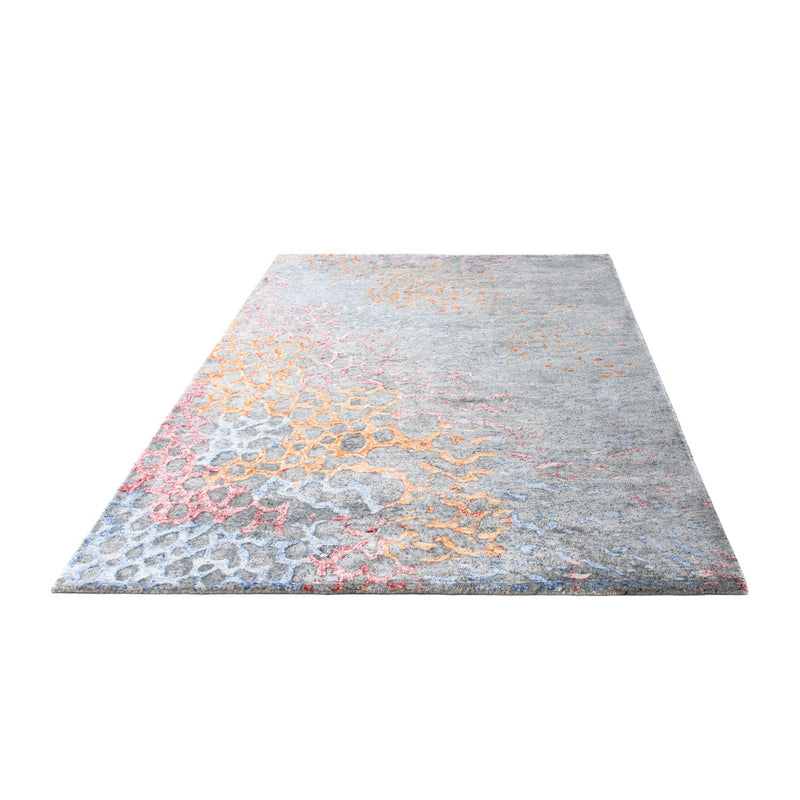 Designer tæppe - 200 x 140 cm - lyseblå