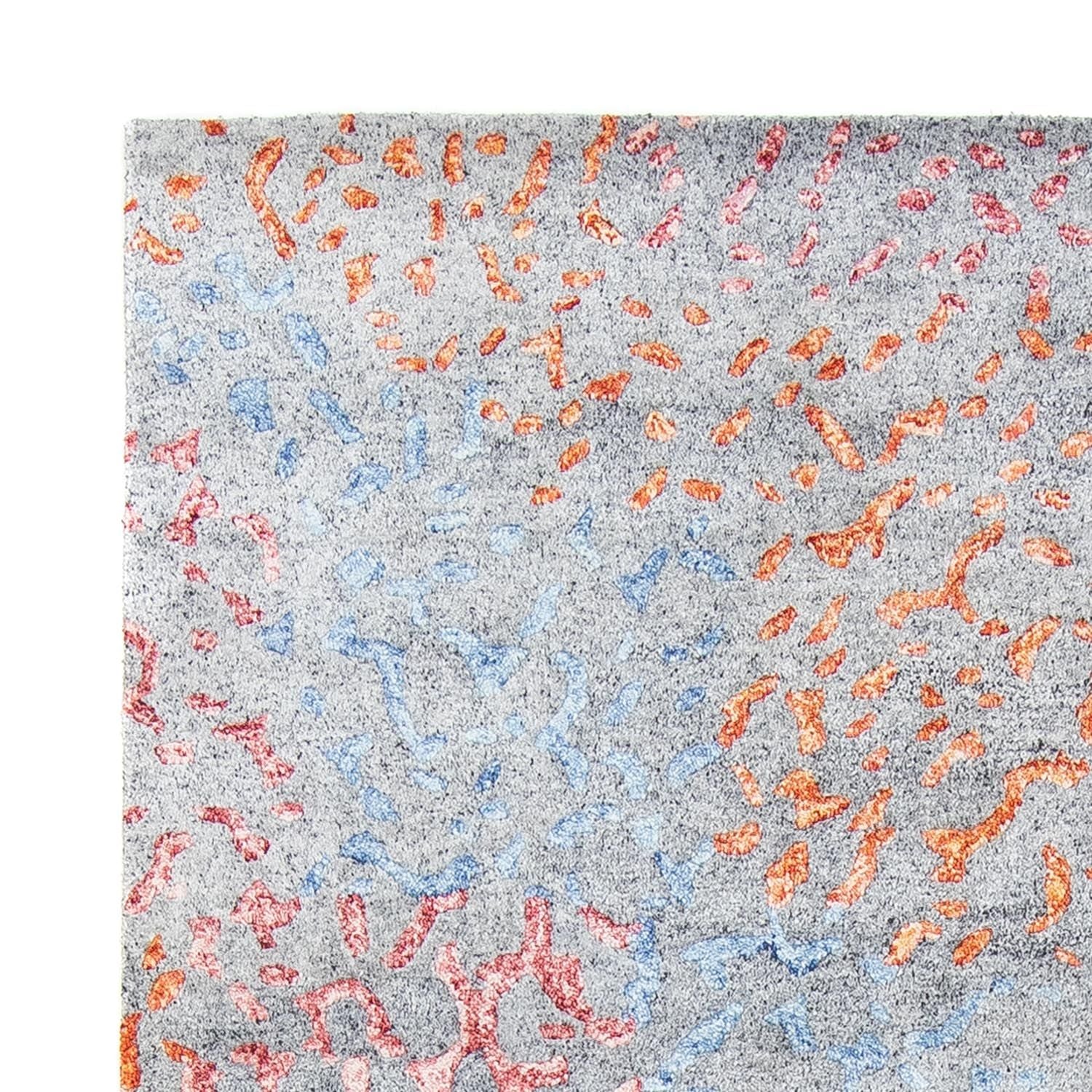 Designer tæppe - 200 x 140 cm - lyseblå