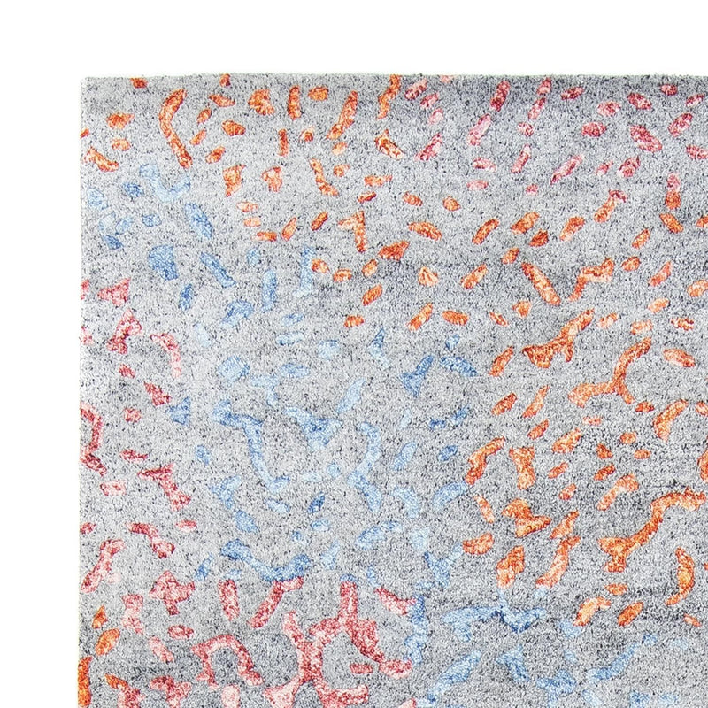 Designer tæppe - 200 x 140 cm - lyseblå