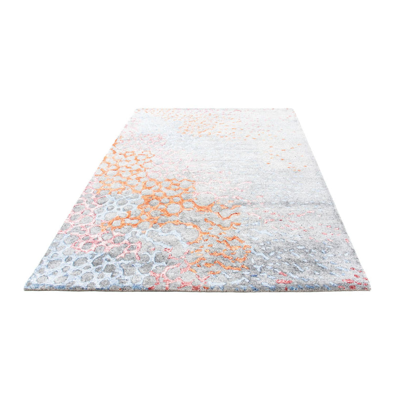 Designer tæppe - 200 x 140 cm - lyseblå
