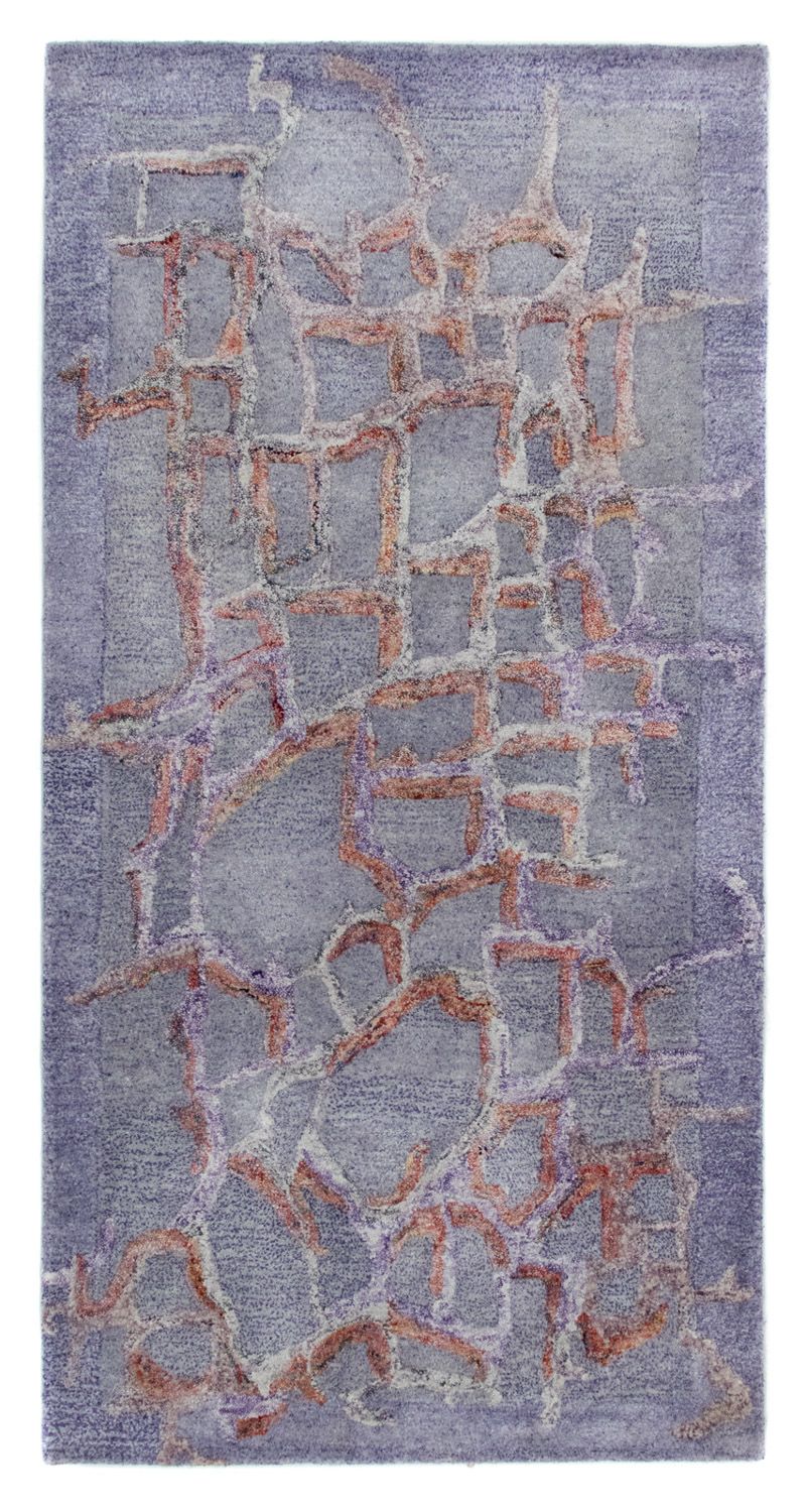 Designer tæppe - 140 x 70 cm - lilac