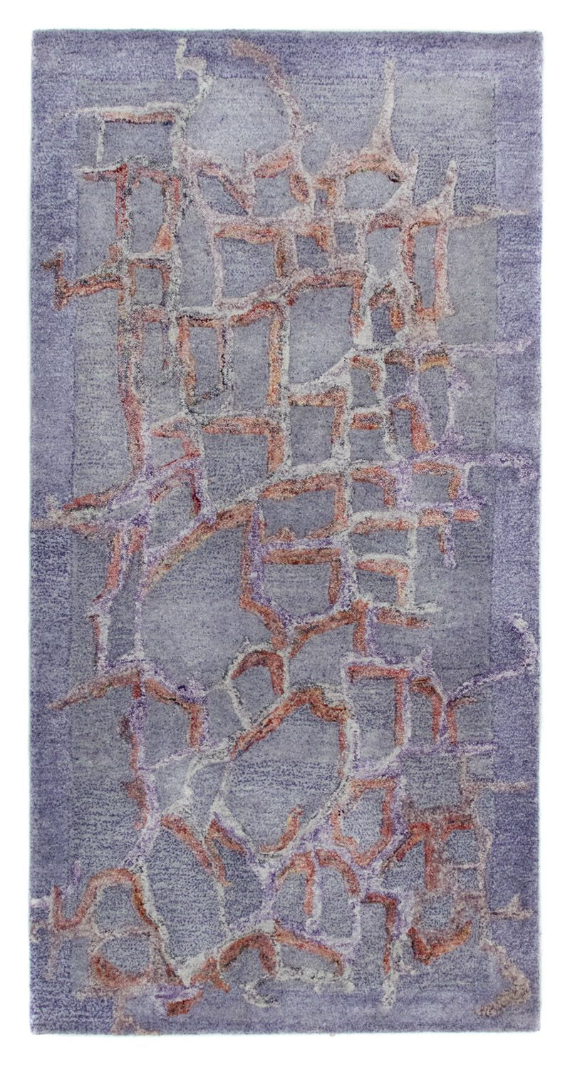 Designer tæppe - 140 x 70 cm - lilac