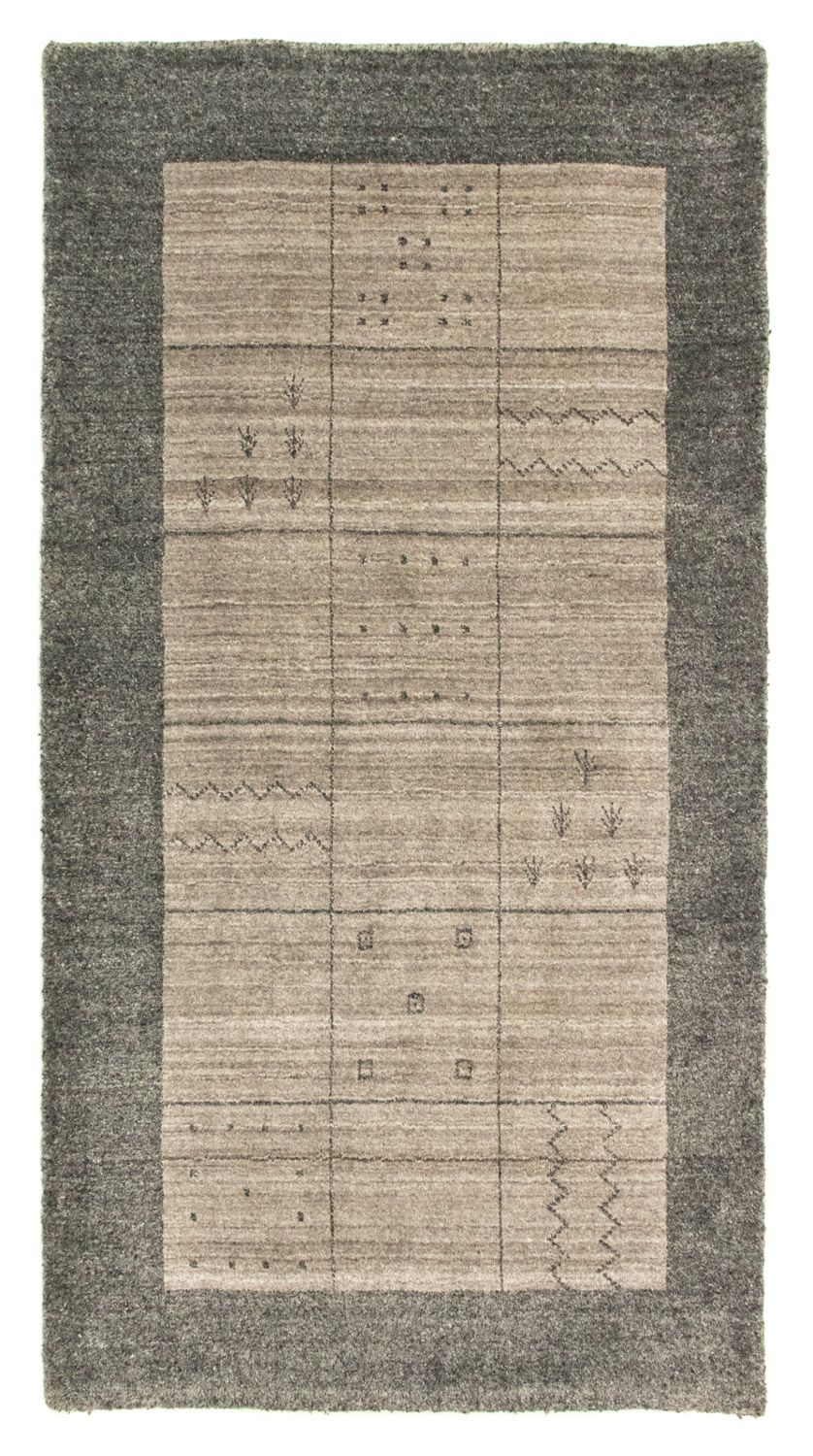 Designer tæppe - 140 x 70 cm - beige